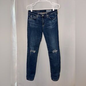 Size 26 Ripped AG Jeans